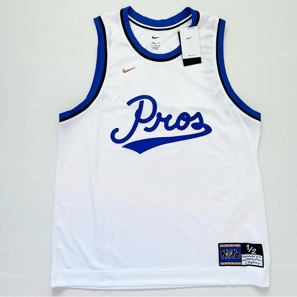 Nike Dri-FIT Lil Penny Pros 1/2 Cent Basketball Jersey Size Large DA5991-100